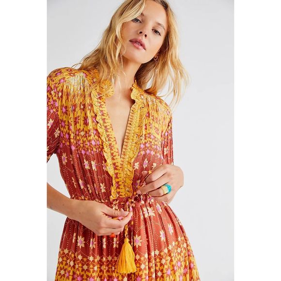 Free People Floral Rare Feelings Maxi Dress - Picture 3 of 6